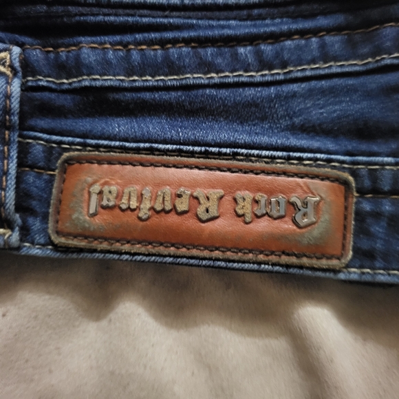 Rock Revival Skinny Jeans "Jessica" Size 24" Very Nice Condition - Picture 2 of 4